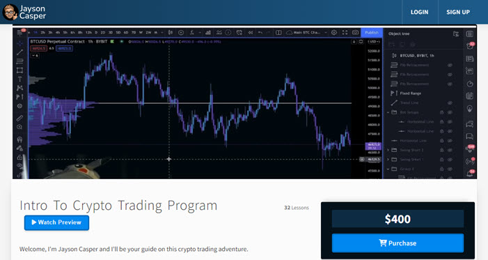 Jayson Casper – Crypto Trading Course