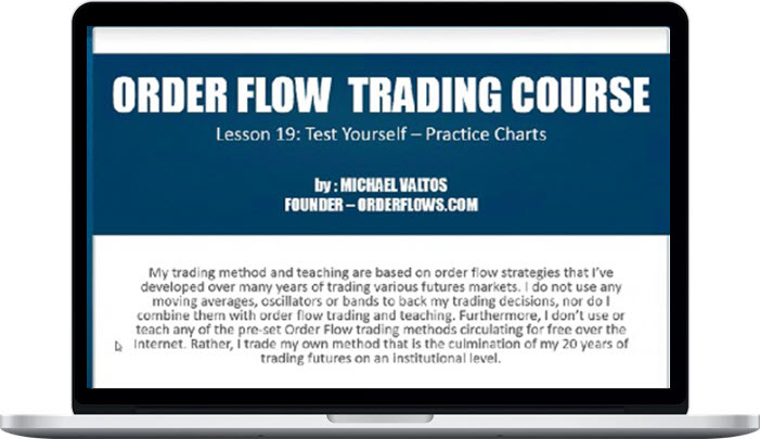 Michael Valtos – Order Flow Trading